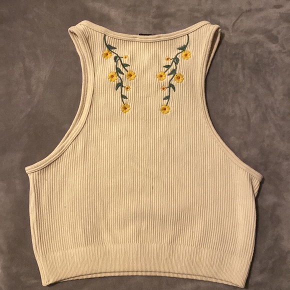 ZARA floral tank top - Picture 3 of 3